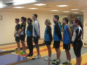 Denis Pašič in Nataša Radič (skrajno desno) na podelitvi medalj, foto - Srečko Fras